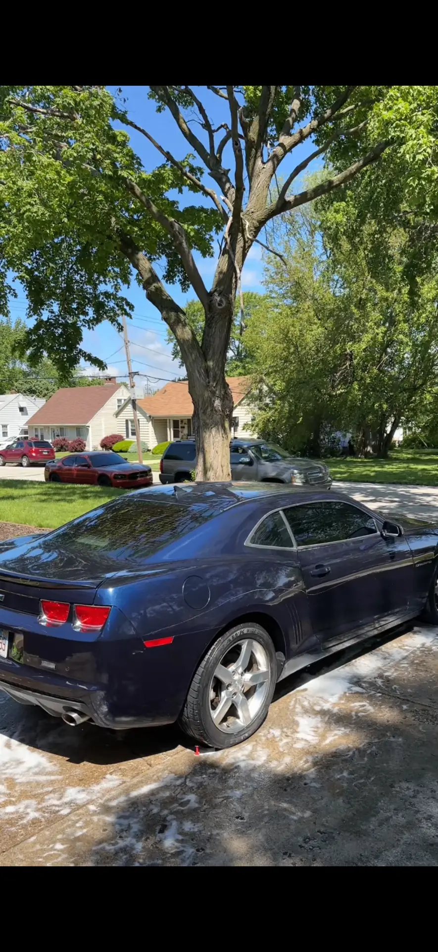 Chevy Camaro exterior — after detailing